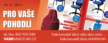 Pro Va�e pohodl� - k vybran�m kancel��sk�m �idl�m sedac� pytel jako d�rek.