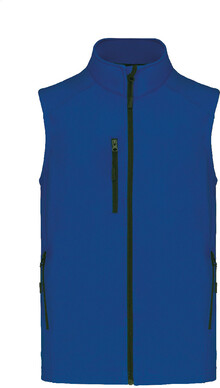 3vrstv softshellov zateplen vesta KA403, modr