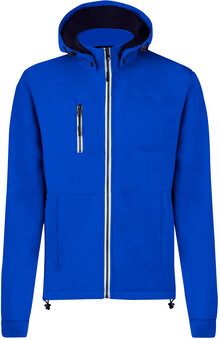 Softshellov bunda Butron, modr