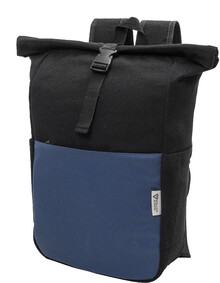 Batoh z recyklovan�ho pl�tna Blakkan Back, modr�