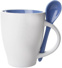 Hrnek se likou - 300 ml Spoon, modr, bl