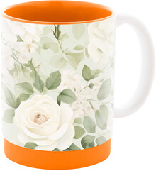 Hrnek na sublimaci MultiColour Plus, oranov, bl