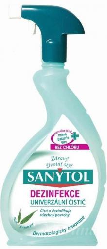 istc prostedek univerzln Sanytol, eukaliptus, rozpraova, 500 ml