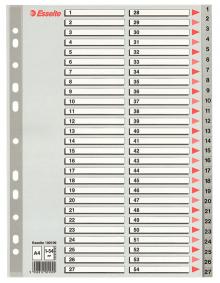 Rozaova Esselte A4, 1 - 54, 54 list