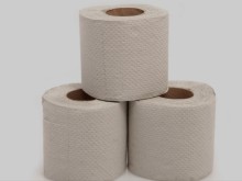 Toaletn� pap�r 600 basic ekonomy, 1vrstv�, recykl, 68m, �ed�, 32 ks