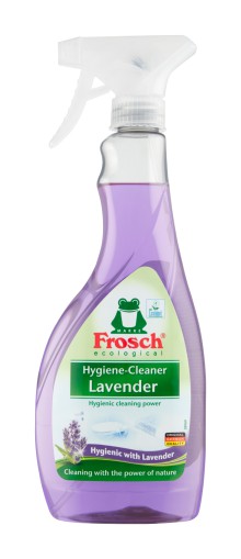 �ist�c� prost�edek na koupelny Frosch, levandule, rozpra�ova�, 500 ml