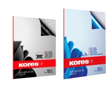 Uhlov� pap�r KORES A4, �ern�, balen� 100 list�