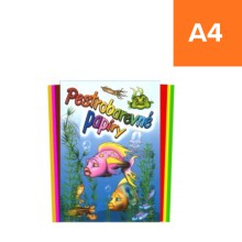 Barevn� pap�ry Slunap A4, mix barev, 20 list�