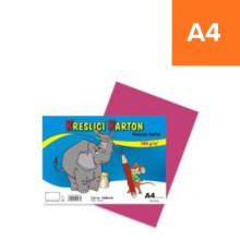 Kreslic� karton Stepa A4, r��ov�, 180g/m2, 50 list�