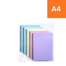 Pozn�mkov� blok PASTELINI, A4, modr�, 70 list�