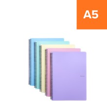 Pozn�mkov� blok PASTELINI, A5, modr�, linkovan�, 60 list�