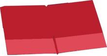 Desky archivan Karton PP SPORO Classic A4, sloha, spodn kapsa, erven