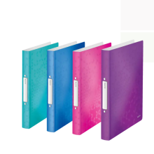 Po�ada� Leitz 180� Wow A4, 2,5 cm, m�kk� desky, 2 krou�ky, r�zn� barvy