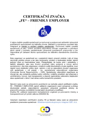 informace o zna�ce